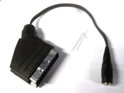 ADAPTER SCART-STECKER AUF 3,5MM KLINKENKUPPLUNG
