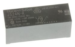 24VDC 8A-250VAC JS-24-N-K RELAIS,  1 WECHSLER