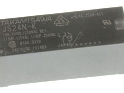 24VDC 8A-250VAC JS-24-N-K RELAIS,  1 WECHSLER