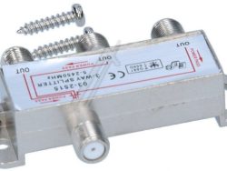 3-FACH VERTEILER SAT 5-2450MHZ MINI F-TECHNIK 3XDC PASS