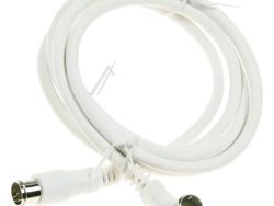 F-QUICK-ANSCHLUSSKABEL 1,5M CLASS A WINKEL/ GERADE WEISS