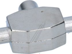 KOAX-DOPPELSTECKER ST/ ST/ KUP METALL 5 – 900MHZ