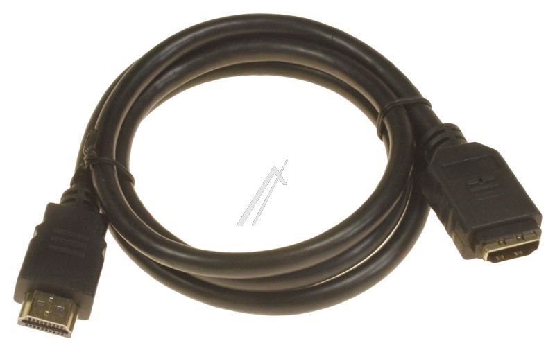 HDMI-VERLÄNGERUNGSKABEL HIGH SPEED MIT ETHERNET 1,0M 19POL