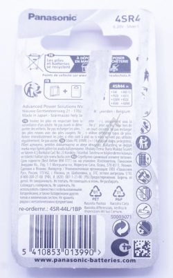 4SR44 4SR-44L/ 1BP 6,2V-160MAH PHOTO-SILBEROXID 1ER BLISTER
