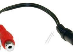 3,5MM-2XČINČ KABL 0,2M