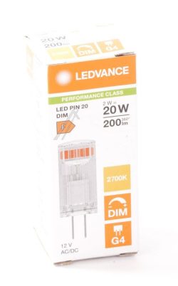 AC5892901ZS LED PIN20 DIM 2W 827 LED PIN20 DIM 2W 827 CL G4 P