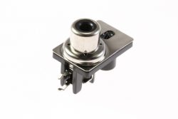 3722-001607 JACK-RCA ,1P,3.5MM, NI, BLK, -