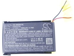 3,7V-1000MAH LI-POLYMER KOPHÖRER AKKU ALTERNATIV FÜR SONY