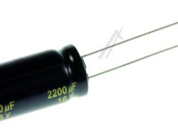 2200UF-16V EEUFC1C222 ELKO RADIAL PAN 105° 12,5X25MM -ROHS-