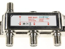 SVE 30-01 SVE03001 3-FACH SAT-VERTEILER 5-2200 MHZ DC-DIODENENTKOPPELT