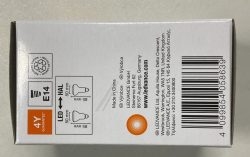 LED R502536 1.5 LED R50 P 1.5W 827 E14