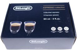 DLSC300 5513284431 ESPRESSO-KOLLEKTION,  90 ML,  SET MIT 6 DOPPELWANDIGEN GLÄSERN