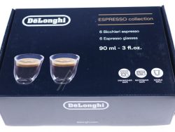 DLSC300 5513284431 ESPRESSO-KOLLEKTION,  90 ML,  SET MIT 6 DOPPELWANDIGEN GLÄSERN
