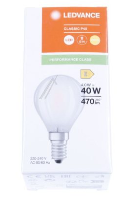 LED CLP40 4W 82 LED CLP40 4W 827 FILFR E14 P