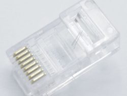 30105657 STECKER RJ45 MÄNNLICH TRANSPARENT ROHS