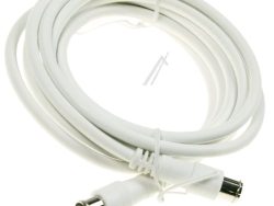 F-QUICK-ANSCHLUSSKABEL 2,5M CLASS A GERADE WEISS