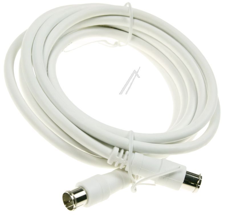 F-QUICK-ANSCHLUSSKABEL 2,5M CLASS A GERADE WEISS