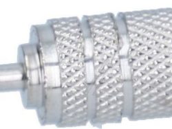 2,5MM-KLINKENSTECKER/ 3,5MM-KLINKENKUPPLUNG STEREO,  METALL