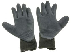 ROCK & STONE WG-333-M STRICKHANDSCHUHE GRÖSSE 8/ M MIT DOPPELTER LATEX-BESCHICHTUNG FÜR SCHWERE ARBEITEN