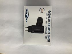 HC365PD 1001-0128 GAN LADEGERÄT 65W 2X USB-C,  1X USB-A,  PD,  QC