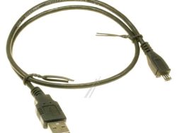 USB2.0-KABEL TYP-A STECKER/ TYP-B MICRO STECKER 0,5M, SCHWARZ
