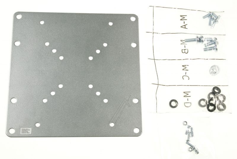 HA 3 VESA-ADAPTER 50/ 75/ 100 > 200 ,  SILBER