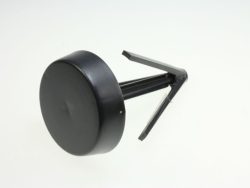 251 00710510 MASTKAPPE FÜR MASTROHR-Ø 32 – 60 MM,  MATERIAL PVC SCHWARZ,  M