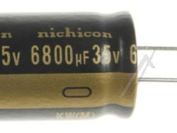 6800UF-35V UKW1V682MRD ELKO RADIAL 85° 20X40MM,  AUDIO -ROHS-