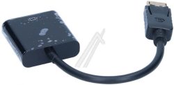 ADAPTER DISPLAYPORT 1.1 STECKER > DVI BUCHSE PASSIV SCHWARZ