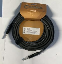 CPL 10 PP JACK SPEAKER CABLE 10 M CLS 215, NEUTRIK 2 X JACK 6.3 MM MONO BLACK