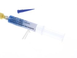 CR 11 SOLDER PASTE SN42BI58 ACCORDING TO F-SW32 (IN 5ML SYRINGE WITH 10G) FOR SMD APPLICATIONS WITH LOW PROCESSING TEMPERATURE