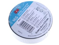TEMFLEX 165 BLACK IZOLIR TRAKA VINILNA TRAKA CRNA 15MM ŠIRINA 10M ROLNA