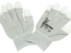 8745.0205 ESD-HANDSCHUH-PAAR GRÖSSE S – NAHTLOS MIT PU-FINGERKUPPEN