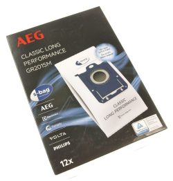 GR201SM 9001688242 KESA USISVAČA S-BAGS AEG CLASSIC LONG PERFORMANCE 12 KOM   1 MIKROFILTER