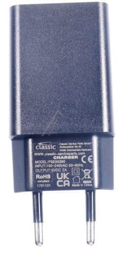 PSE50390 EU USB PUNJAČ /  NAPAJANJE SA 1 USB PORTOM 2A,  10W