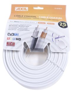 CA0728E KOAXIALKABEL 25M 19VATC WEISS