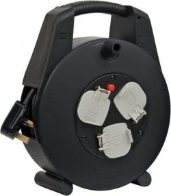 VARIO LINE 1094203 KABELBOX 3-FACH SCHWARZ 15M H05VV-F 3G1,25 GB