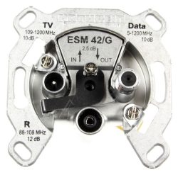ESM 42/ G 21110055 MODEM-DURCHSCHLEIFDOSE 3FACH SELEKTIV