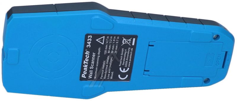 3433 P 3433 ZIDNI SKENER – TRAŽILAČ METALA UREĐAJ ZA LOCIRANJE MATERIJALA