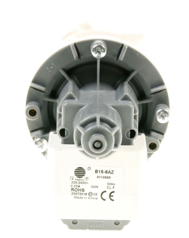 B15-6AZ 9010886 LAUGENPUMPE ALTERNATIV FÜR BEKO - OHNE ENTLEERUNGSANSCHLUSS