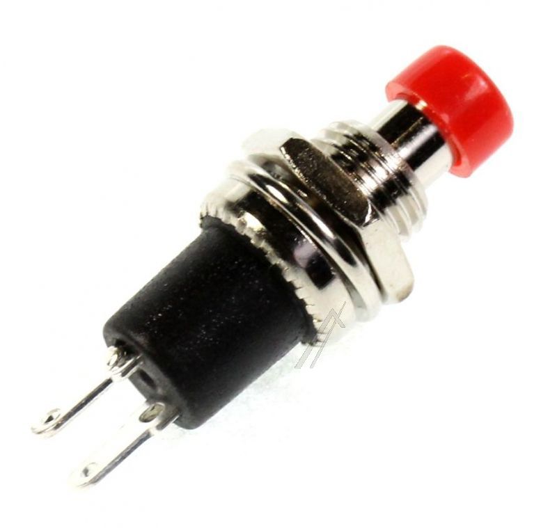 125VAC-1A R18-29A-3-H MINIATUR-DRUCKTASTER,  1-POLIG SCHLIESSER,  ROT