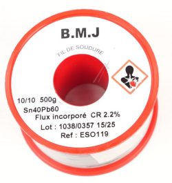 1,0MM 1,0MM LÖTDRAHT 40/ 60 10/ 10 500G CR2 MIT BLEI