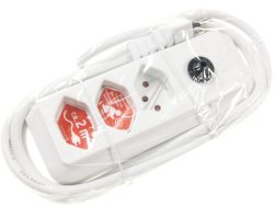 ECO-LINE 1157612 STECKDOSENLEISTE 3-FACH WEISS 2M *CH*