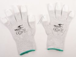 GALILEE 3203-GR11 ESD-HANDSCHUHE GRÖSSE 11/ XXL MIT PU-FINGERKUPPEN