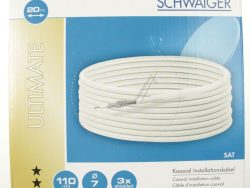 KOX820012 KOAXIALKABEL 20M 110DB 7,0MM 3-FACH SCHIRMUNG
