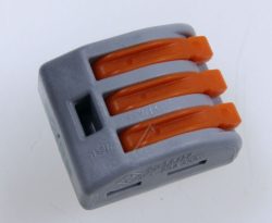 WAGO 222-413 3-LEITER-VERBINDUNGSKLEMME 0,08-4,0MM² - 1 STÜCK