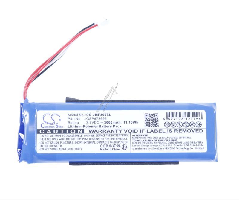 3,7V-3000MAH LI-POLYMER LAUTSPRECHER AKKU FÜR JBL FLIP 3 MIT 5 ANSCHLUSSKABELN
