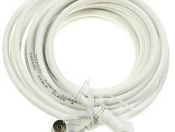 ANTENNENKABEL 5,0M CLASS A WINKEL/ WINKEL WEISS