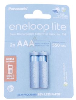 LR03 BK-4LCCE/ 2CP ENELOOP LITE READY TO USE BATERIJE,  AAA 550MAH 2KOM BLISTER