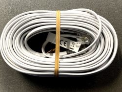 93059 ISDN TELEFON/ ANLAGEN ANSCHLUSS 10,0M WEISS